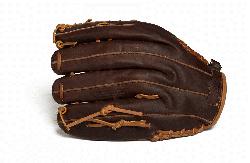 Hand Opening. Nokona Alpha Select  Baseball Glove. Full Trap Web. Clos